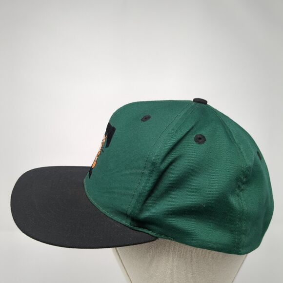 Tigger Snapback Hat Green One Size Adjustable Colorblock 6 Panel Disney - Picture 3 of 9